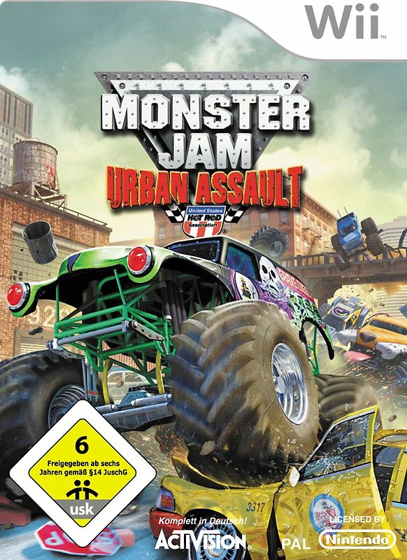Monster Jam Urban Assault Nintendo Wii