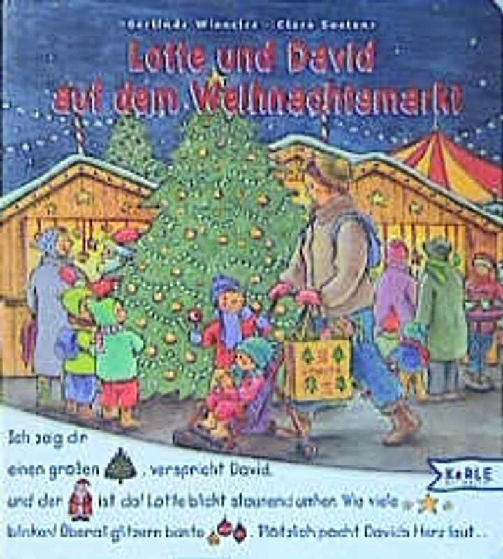 Lotte und David auf dem Weihnachtsmarkt