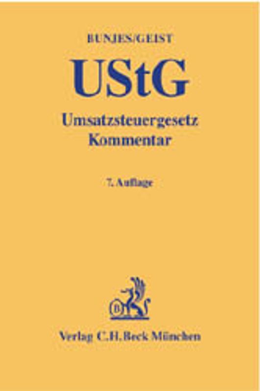 Umsatzsteuergesetz (UStG)