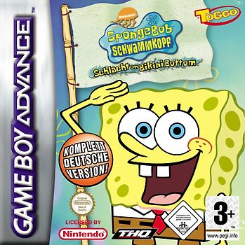 SpongeBob Schwammkopf - Schlacht um Bikini Bottom Nintendo Game Boy Advance
