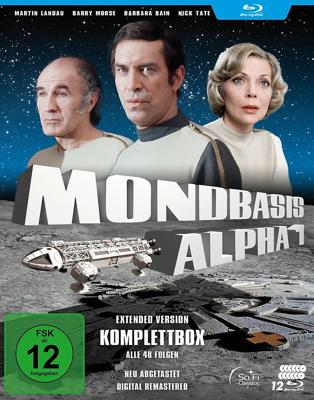 Mondbasis Alpha 1 - Komplettbox [Extended Version, 12 Blu-rays] Blu-ray Disc