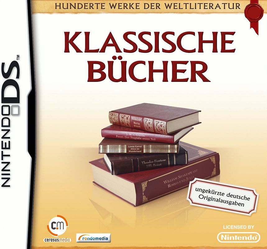 200 klassische Bücher Nintendo DS
