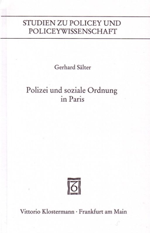 Polizei und soziale Ordnung in Paris