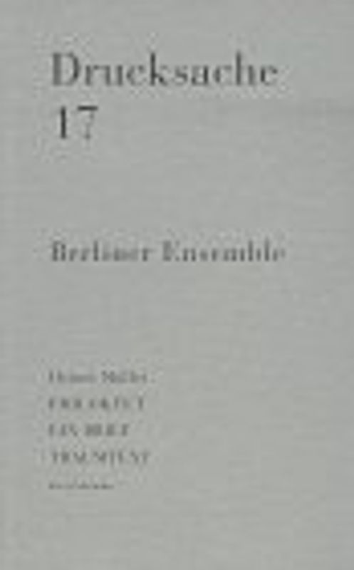 Philoktet /Ein Brief an Mitko Gotscheff /Traumtext