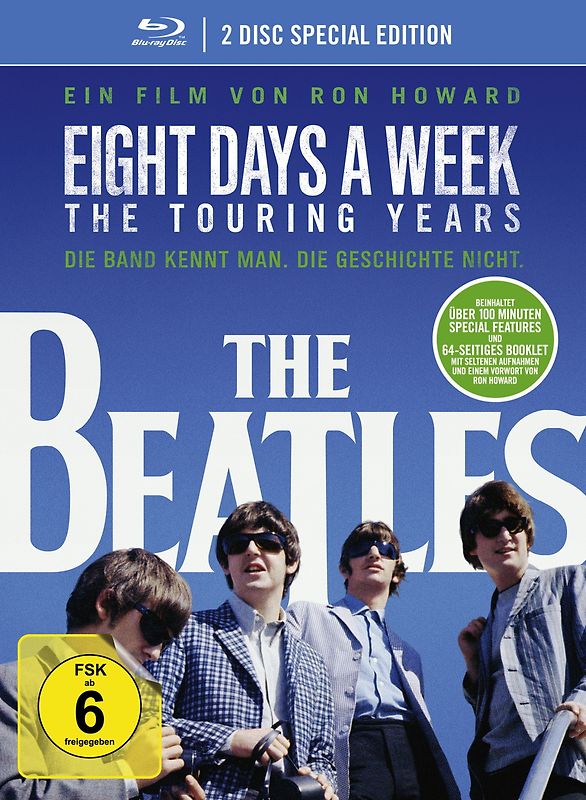 The Beatles: Eight Days a Week - The Touring Years [Special Edition, 2 Discs, OmU] Blu-ray Disc