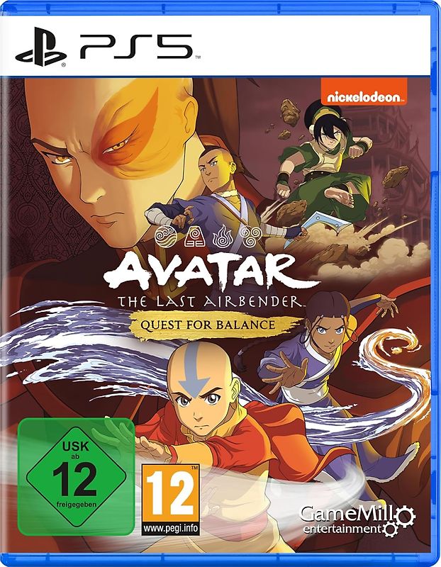 Avatar The Last Airbender Quest for Balance PlayStation 5