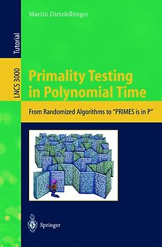 Primality Testing in Polynomial Time