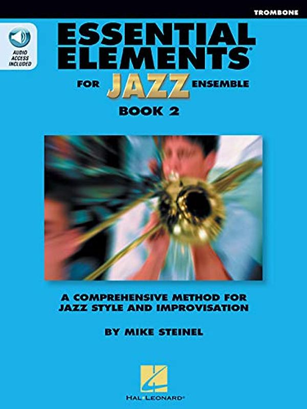Essential Elements for Jazz Ensemble - Book 2 - Trombone (Book/Online Audio)