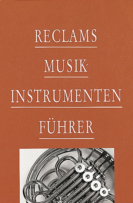 Reclams Musikinstrumentenführer