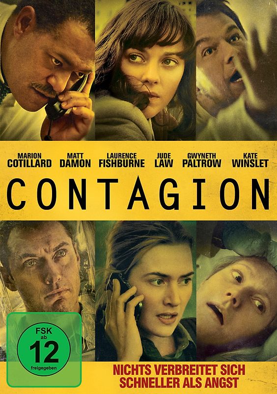 Contagion DVD