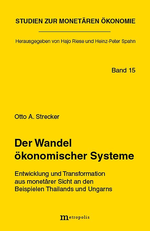 Der Wandel ökonomischer Systeme