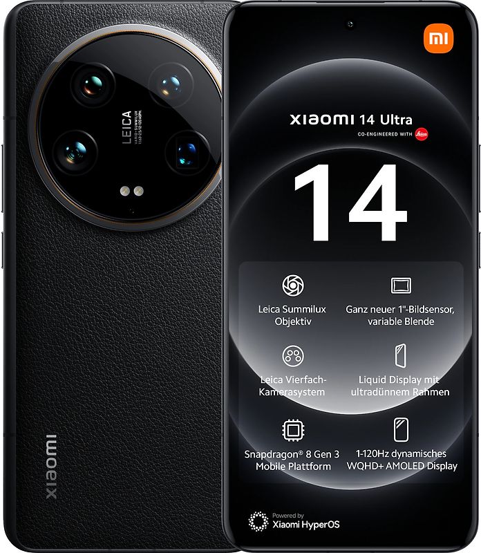 Xiaomi 14 Ultra Dual SIM 512GB black
