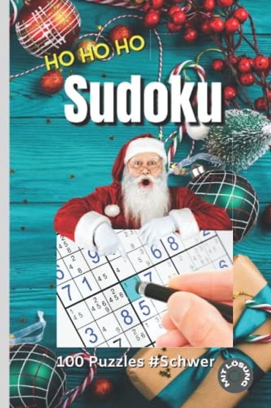 Sudoku: 100 Puzzles #schwer - 125 Seiten - 15.24 cm x 22.86 cm