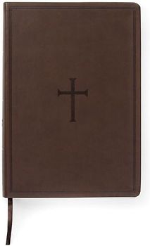 CSB Super Giant Print Reference Bible, Value Edition, Brown Leathertouch