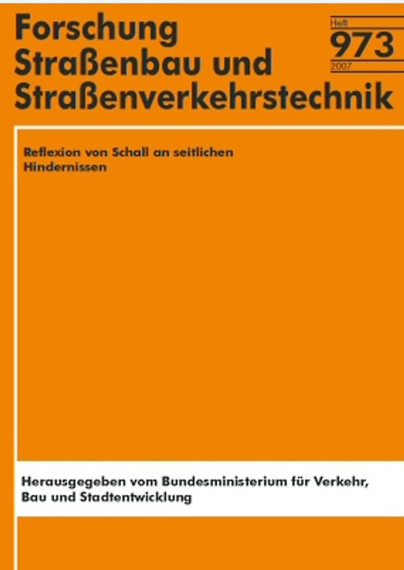 Reflexion von Schall an seitlichen Hindernissen