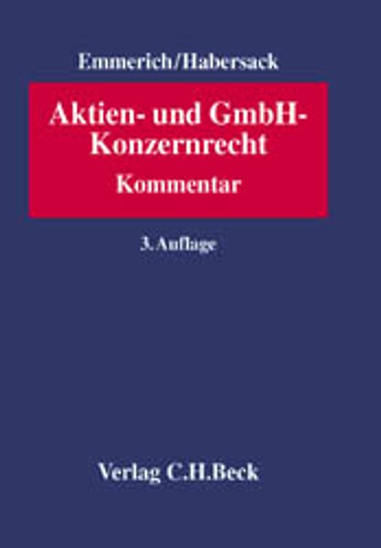 Aktien- und GmbH-Konzernrecht