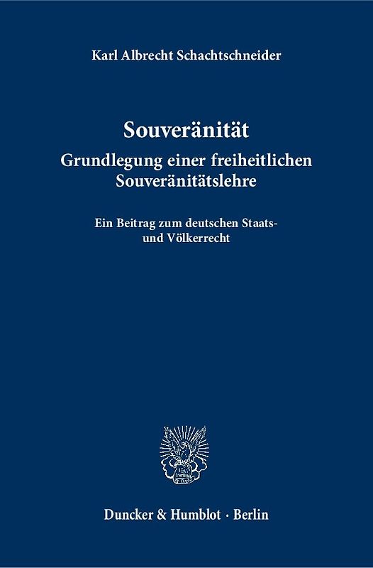 Souveränität.