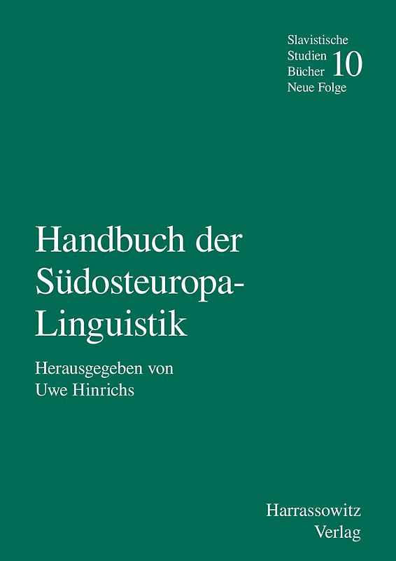 Handbuch der Südosteuropa-Linguistik