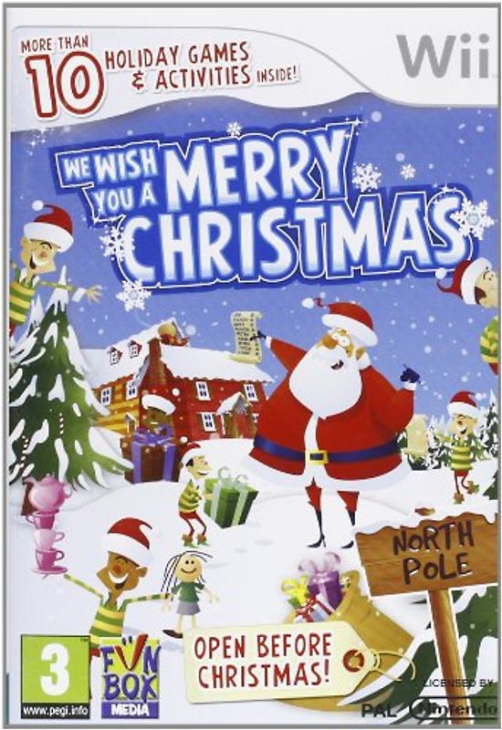 We Wish You A Merry Christmas Game Wii [Internationale Version] Nintendo Wii