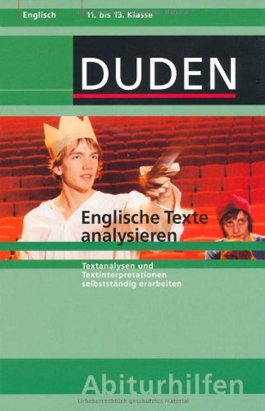 Englische Texte analysieren