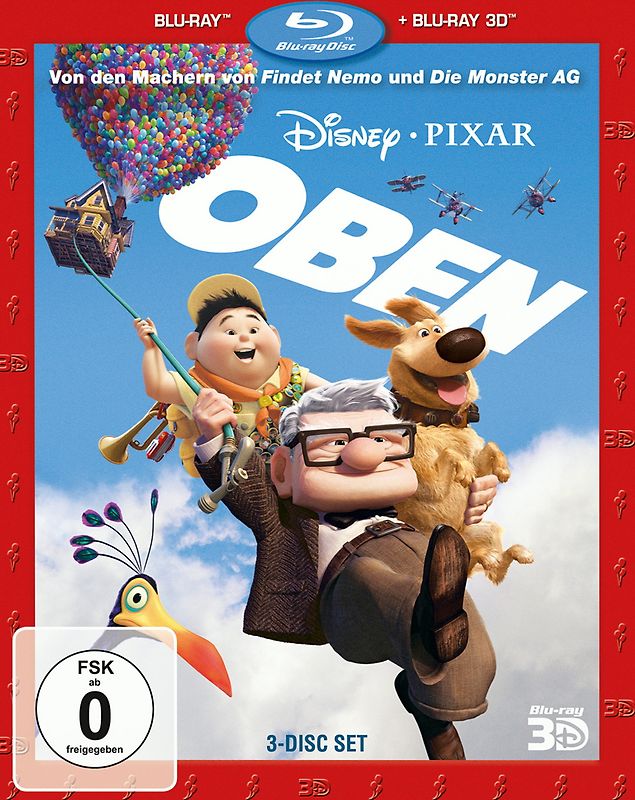 Oben [3D Blu-Ray, 3 Disc Set] 3D Blu-ray Disc