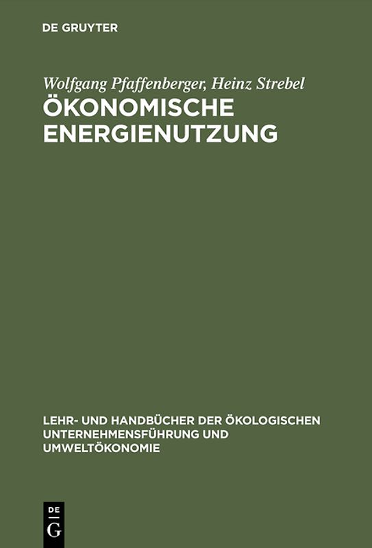 Ökonomische Energienutzung