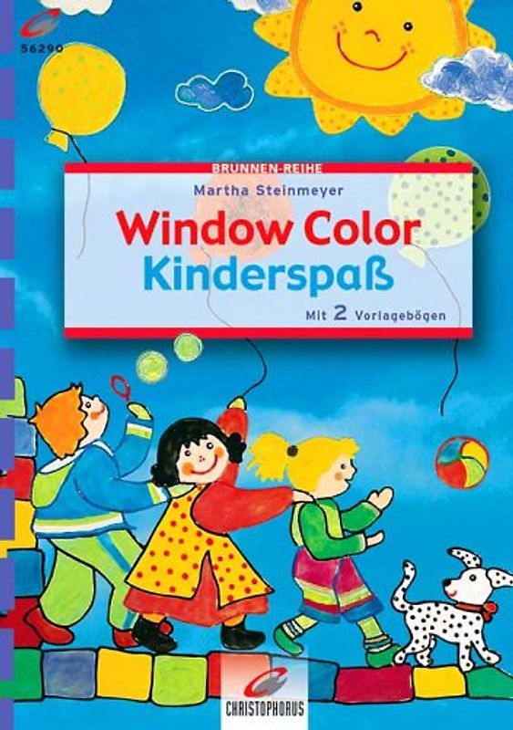 Window Color KinderSpass. Mit 2 Vorlagebögen