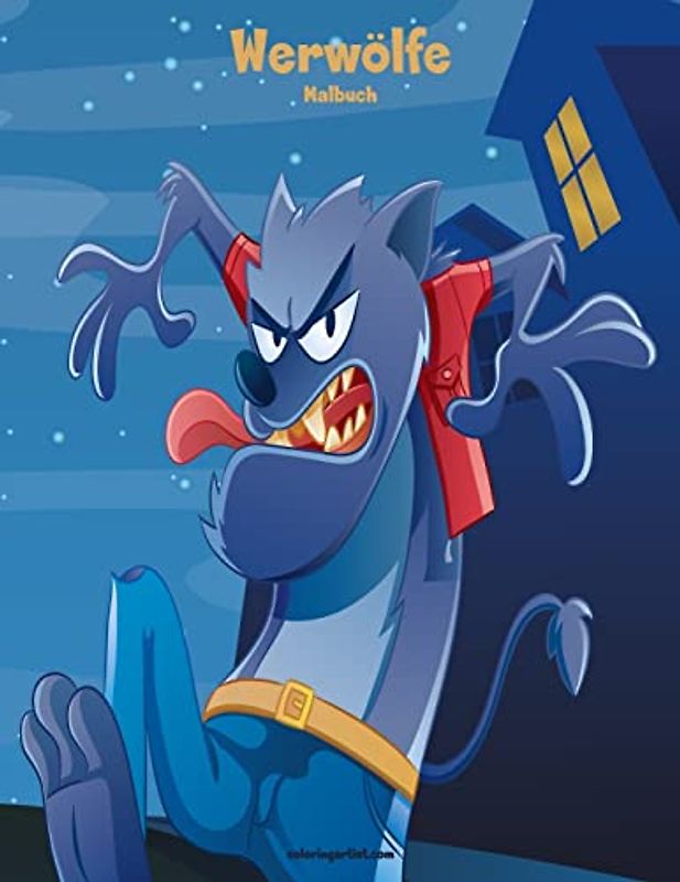 Werwölfe-Malbuch 1