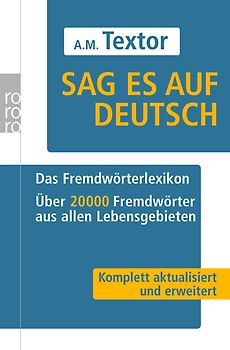Sag es auf Deutsch