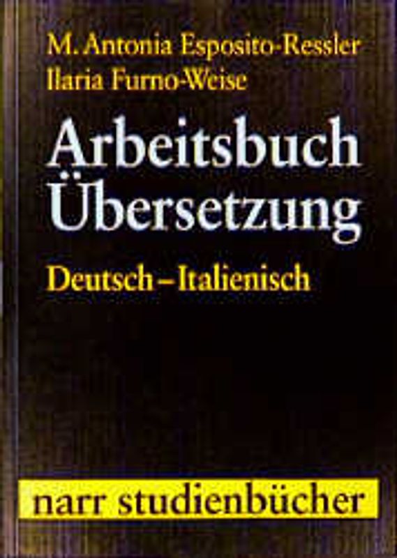 Arbeitsbuch Übersetzung