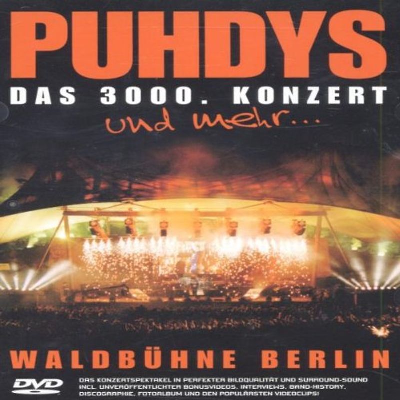 Puhdys - Das 3000. Konzert und mehr... Sonderedition (1DVD)