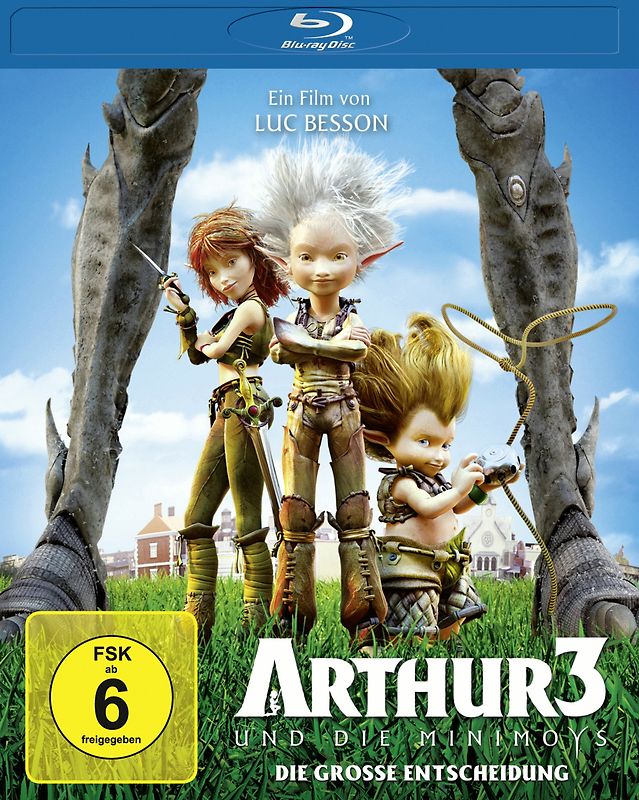 Arthur und die Minimoys 3 - Die grosse Entscheidung Blu-ray Disc