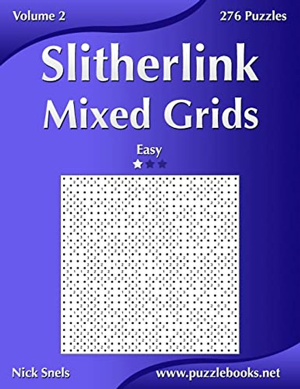 Slitherlink Mixed Grids - Easy - Volume 2 - 276 Puzzles