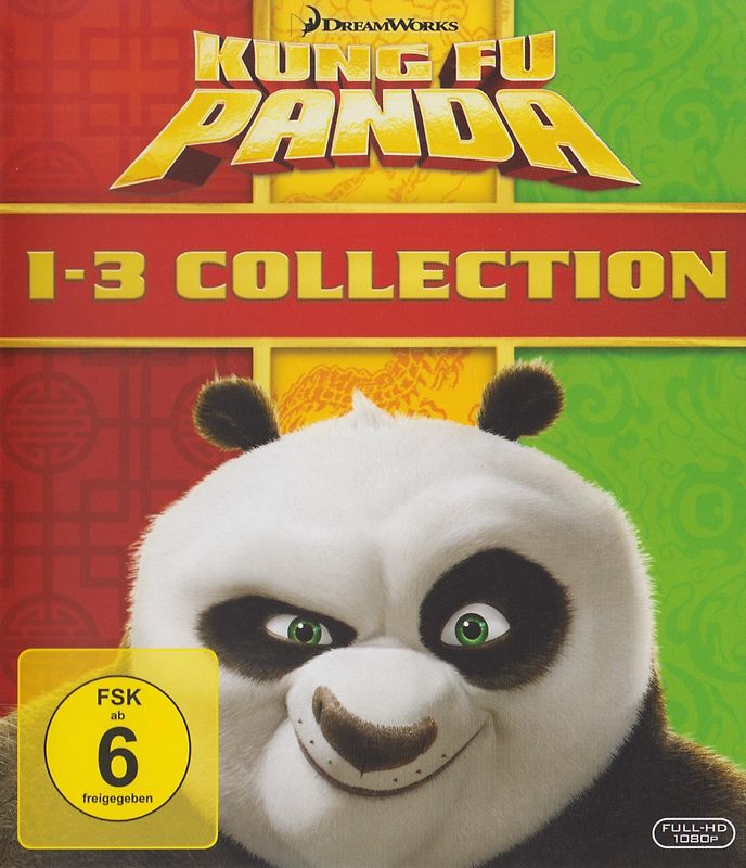 Kung Fu Panda 1-3 Collection [3 Discs] Blu-ray Disc