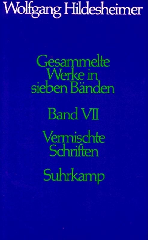 Gesammelte Werke in sieben Bänden
