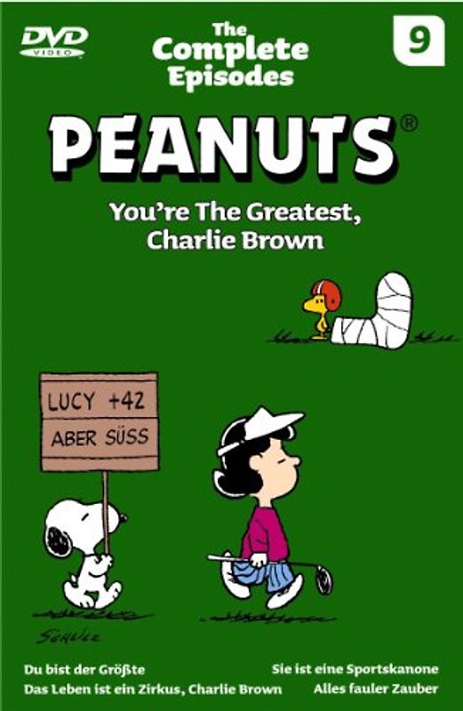 The Peanuts Complete Episodes Vol.9 - You're the greatest, Charlie Brown DVD
