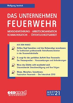Das Unternehmen Feuerwehr Heft 21