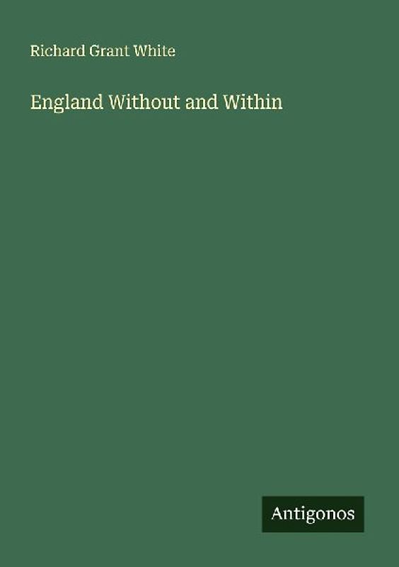 England Without and Within