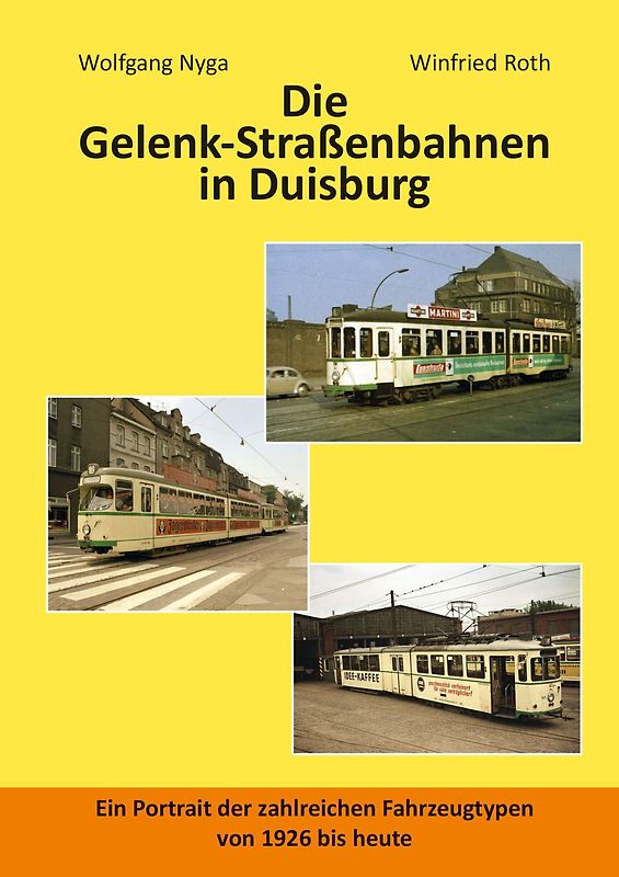 Die Gelenk-Straßenbahnen in Duisburg