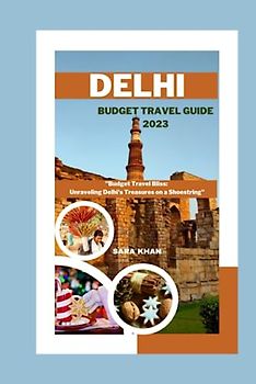 DELHI BUDGET TRAVEL GUIDE 2023: "Budget Travel Bliss: Unraveling Delhi's Treasures on a Shoestring" (SARA KHAN TRAVEL GUIDE BOOKS, Band 13)