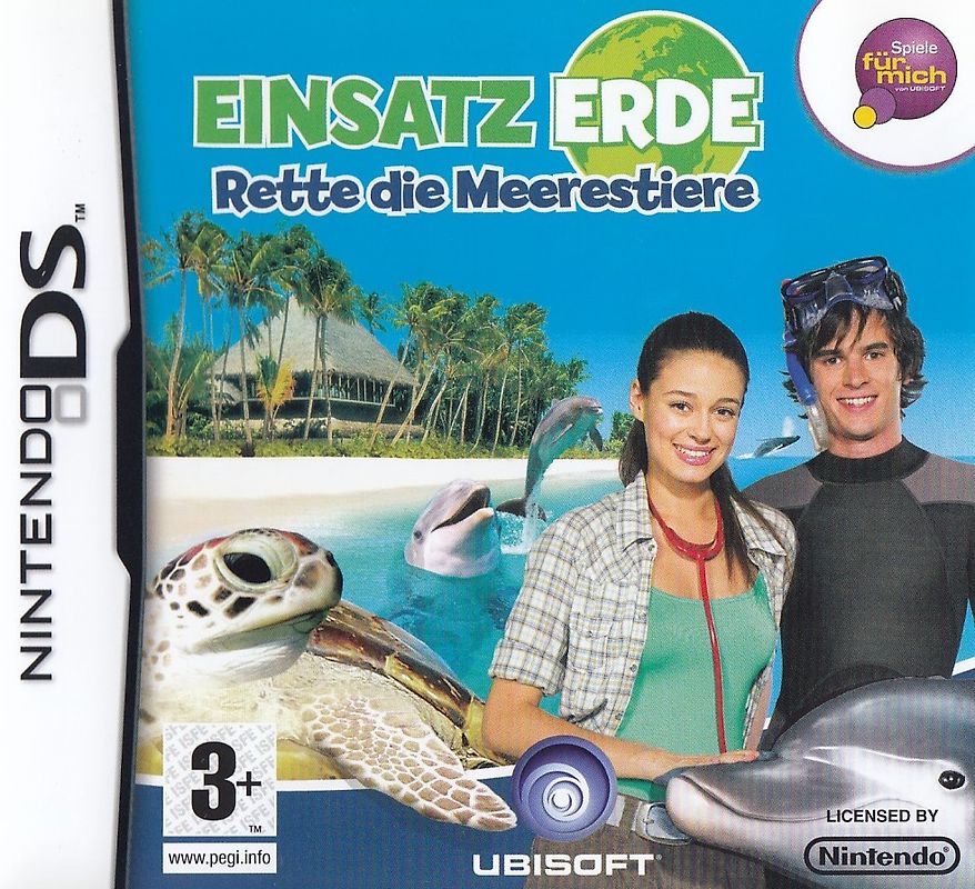 Einsatz Erde: Rette die Meerestiere [CH Import] Nintendo DS