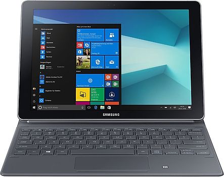 Samsung Galaxy Book 12" 256GB SSD [Wi-Fi + 4G, inkl. Keyboard Dock] silver