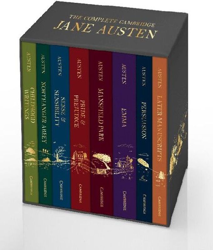 The Complete Cambridge Jane Austen 8 Volume Hardback Set