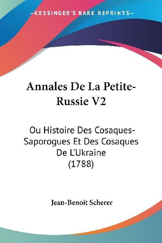 Annales De La Petite-Russie V2