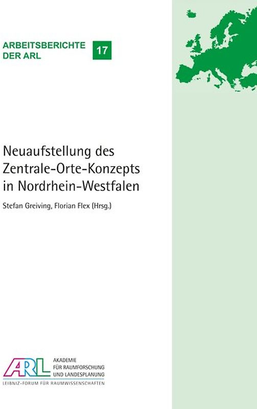 Neuaufstellung des Zentrale-Orte-Konzepts in Nordrhein-Westfalen