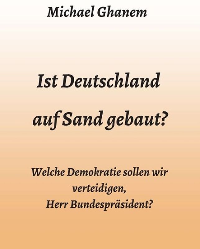 Ist Deutschland auf Sand gebaut?