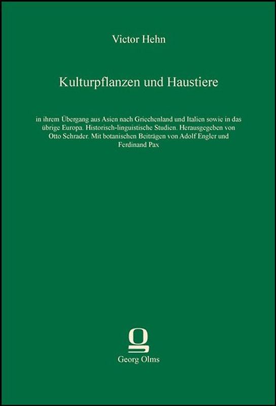 Kulturpflanzen und Haustiere