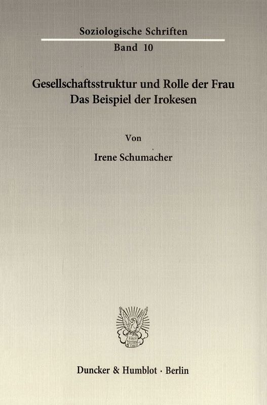 Gesellschaftsstruktur und Rolle der Frau.
