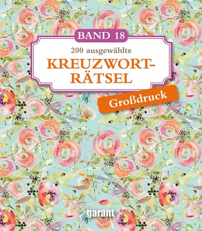 Kreuzworträtsel Deluxe Groß- Band 18