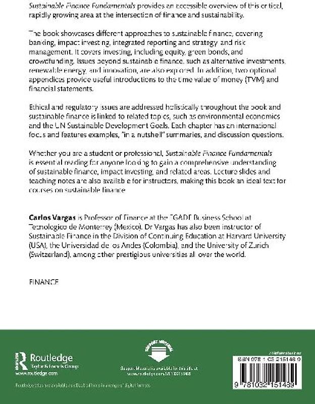 Sustainable Finance Fundamentals